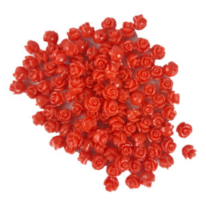 Pagadam Flowers For Pooja Purpose Light Red (110 pcs)